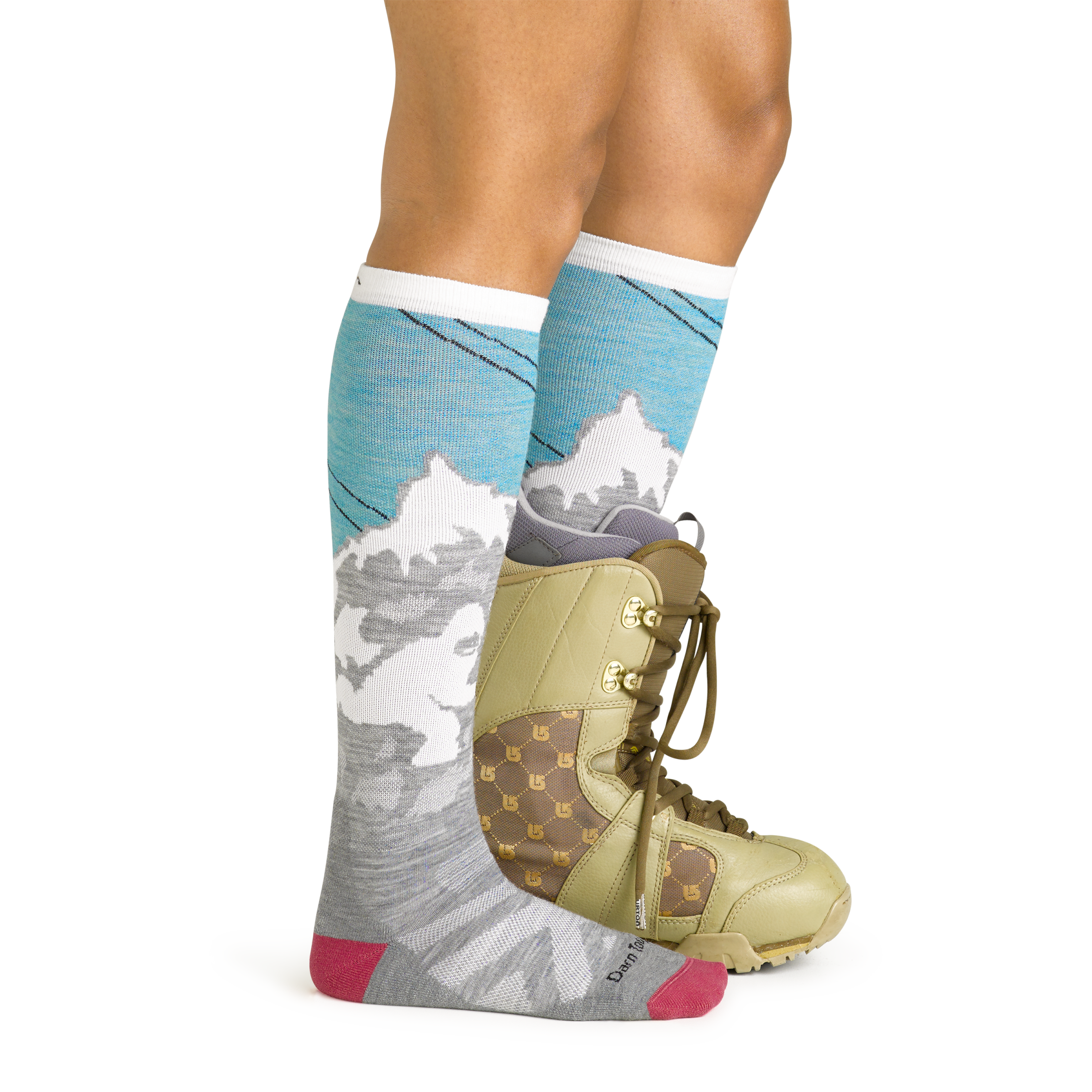 Women's Yeti Over-the-Calf Midweight Ski & Snowboard Socks - Image 3