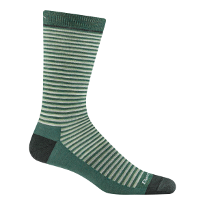 Men's Microstripe Crew Lightweight Lifestyle Socks