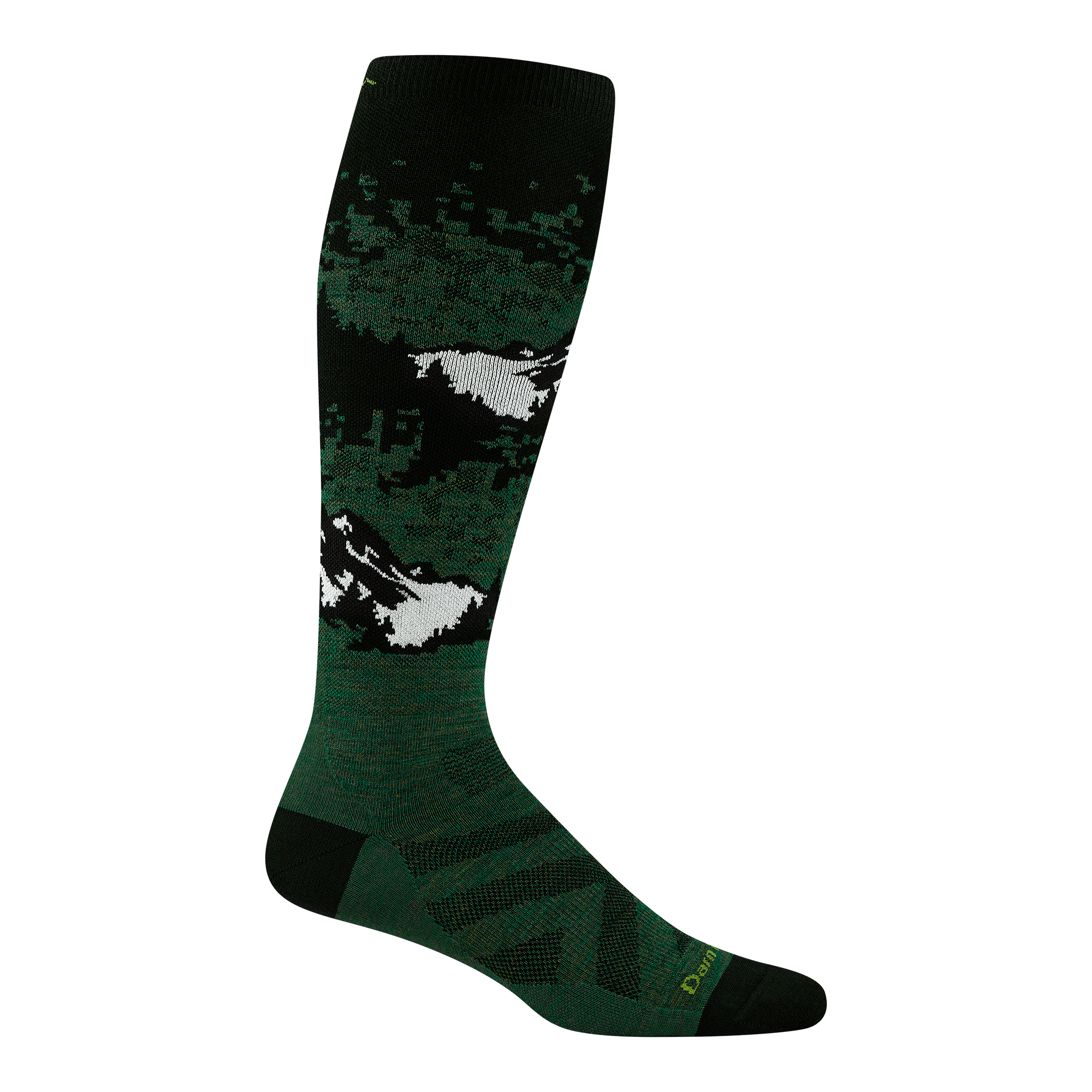 Men's Cold Smoke Over-the-Calf Lightweight Ski & Snowboard Socks - Image 2