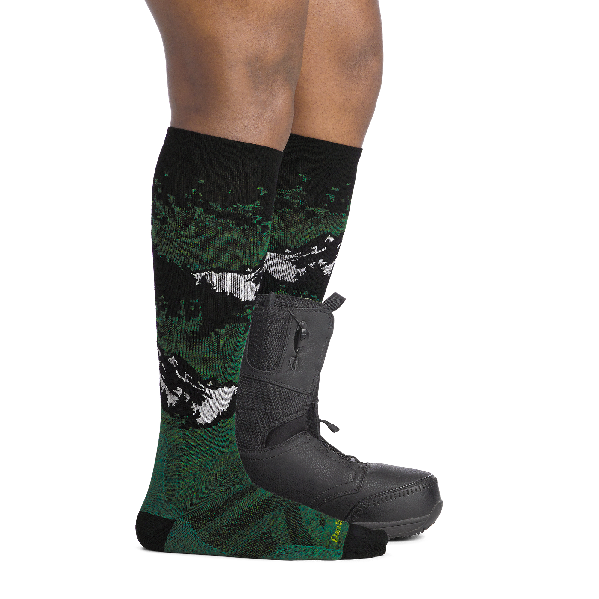 Men's Cold Smoke Over-the-Calf Lightweight Ski & Snowboard Socks - Image 5