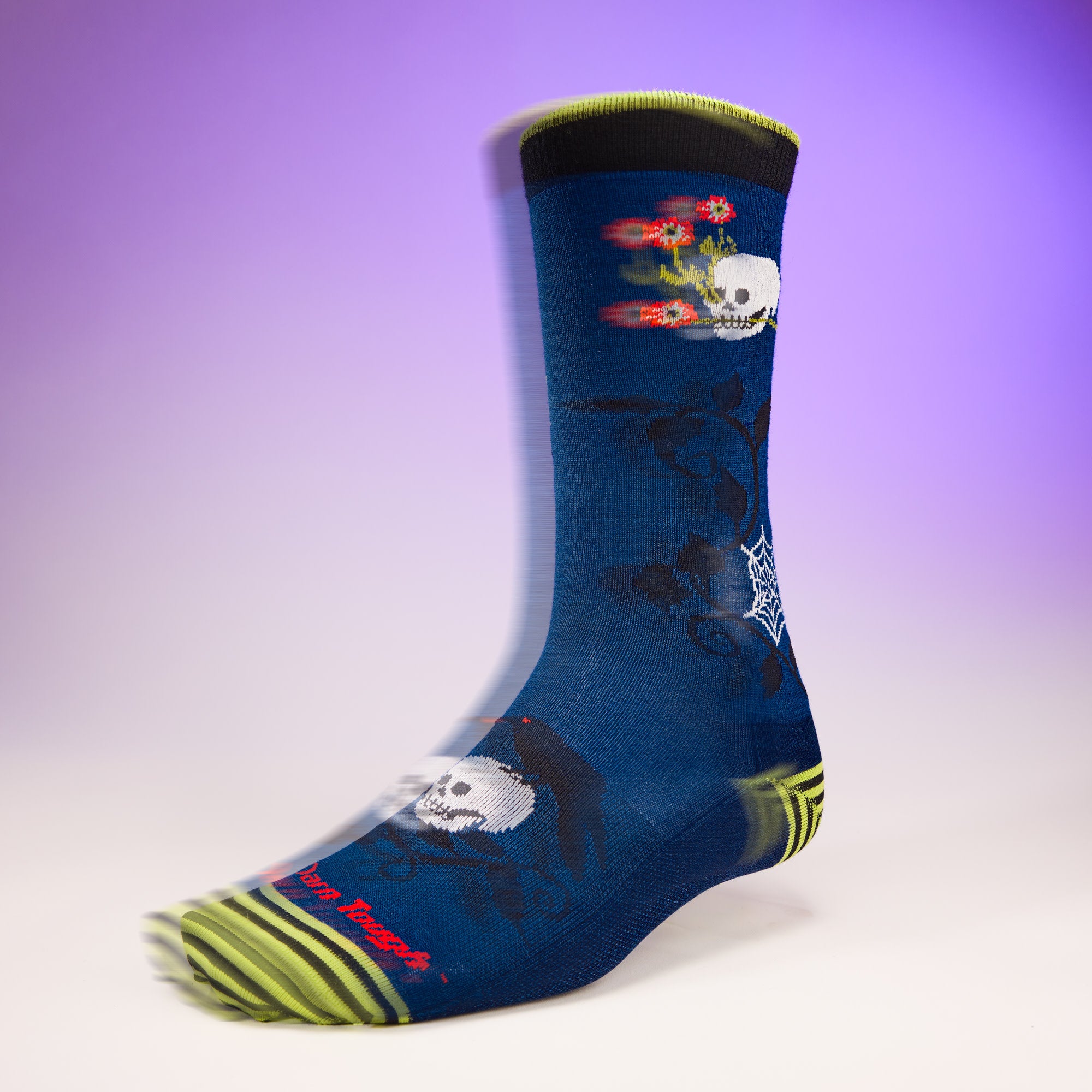 Unisex Spooky Hollow Crew Lightweight Lifestyle Socks - Image 3